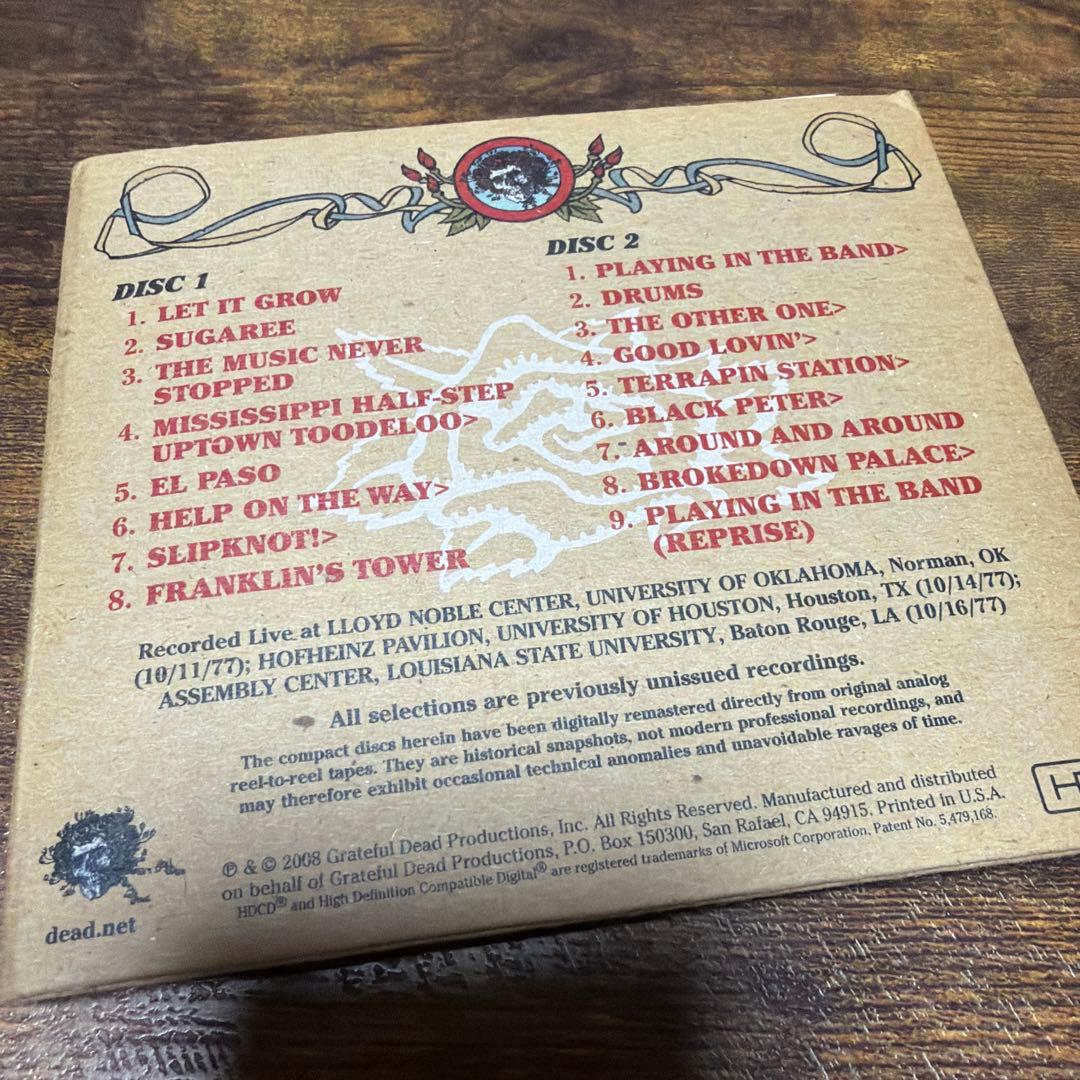 洋楽 GRATEFUL DEAD ROAD TRIPS October '77