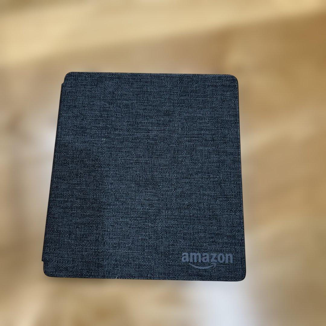 Amazon Kindle ダークグレー カバー付き