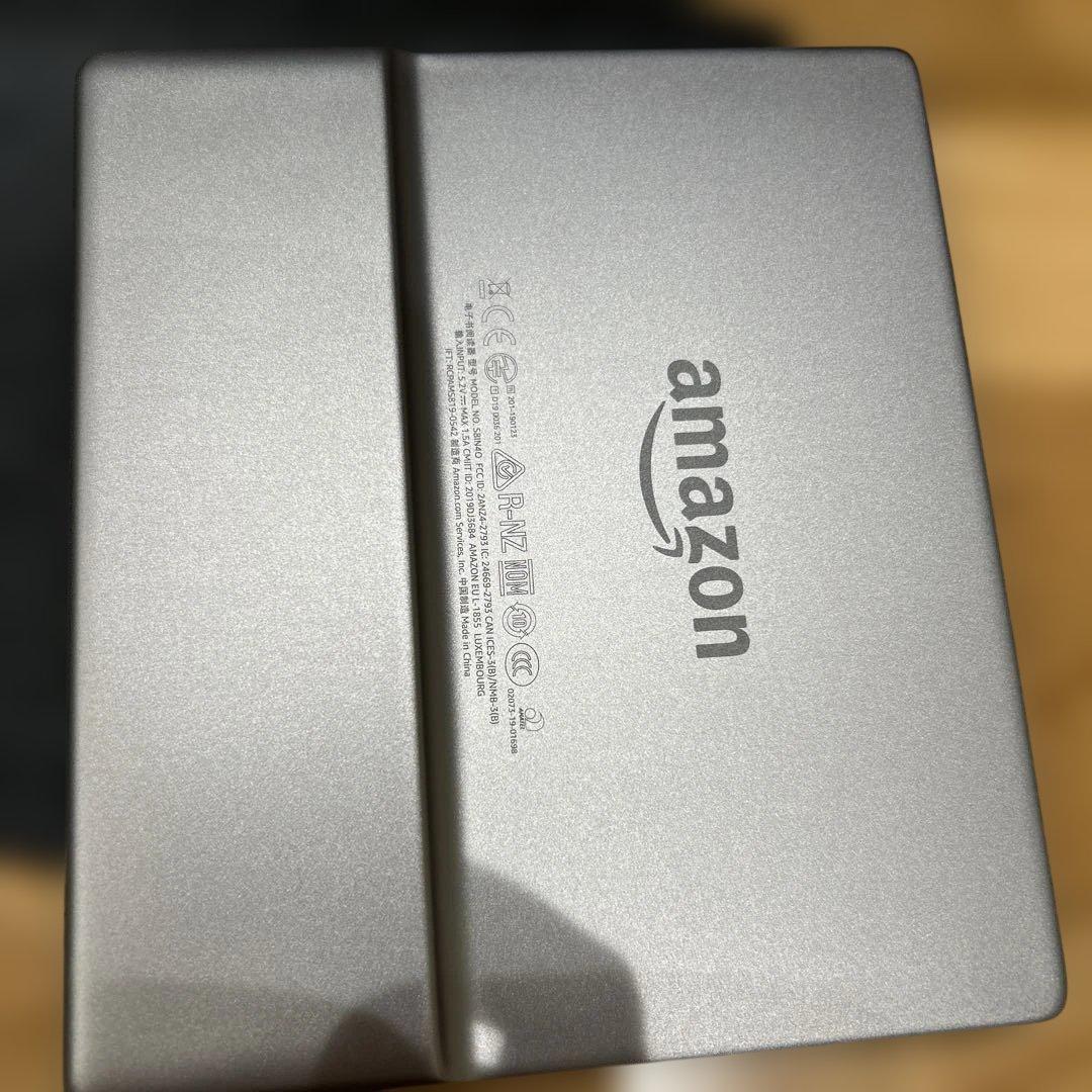 Amazon Kindle ダークグレー カバー付き