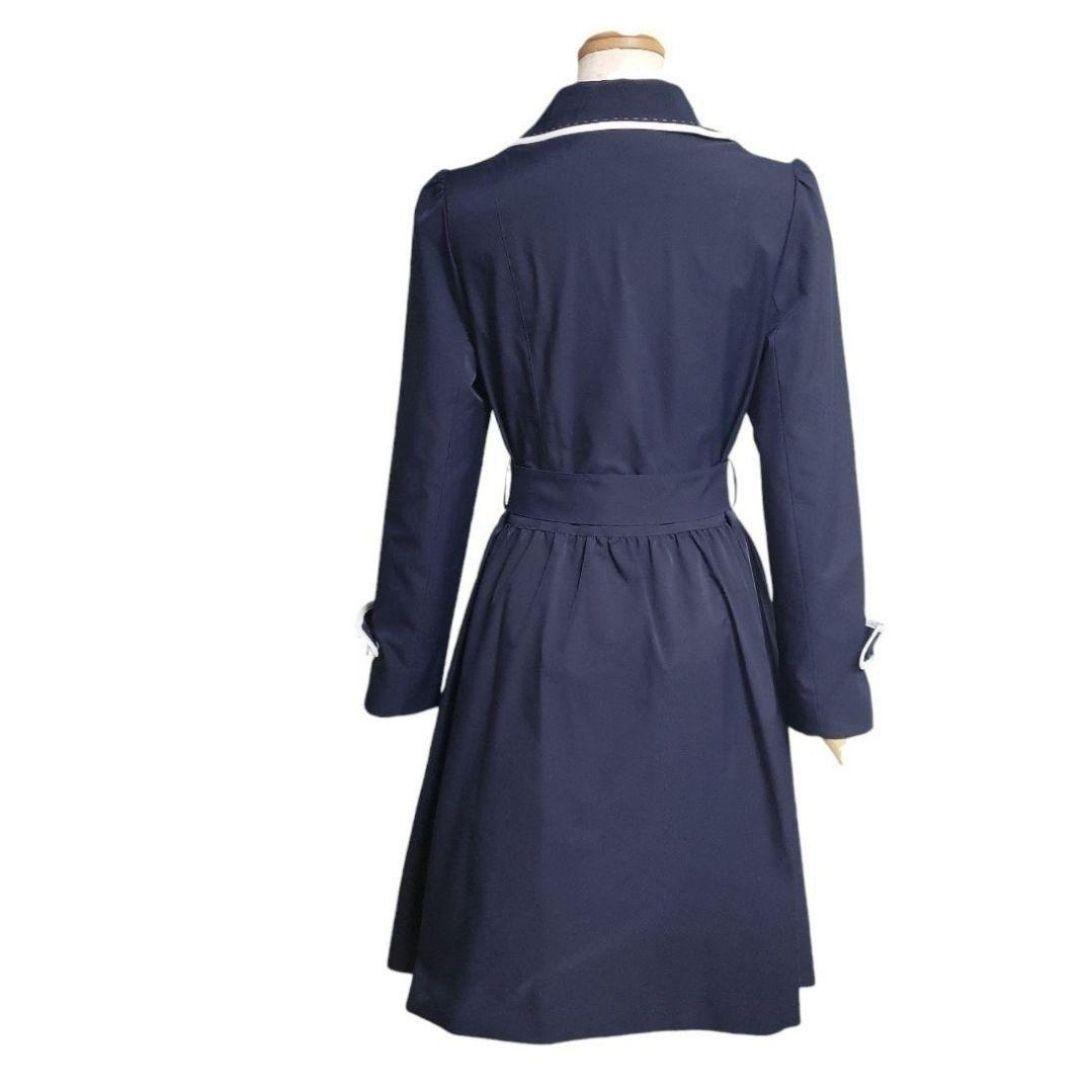 最終価格✴美品 【完売品】エムズグレイシー トレンチコート ネイビー 38
