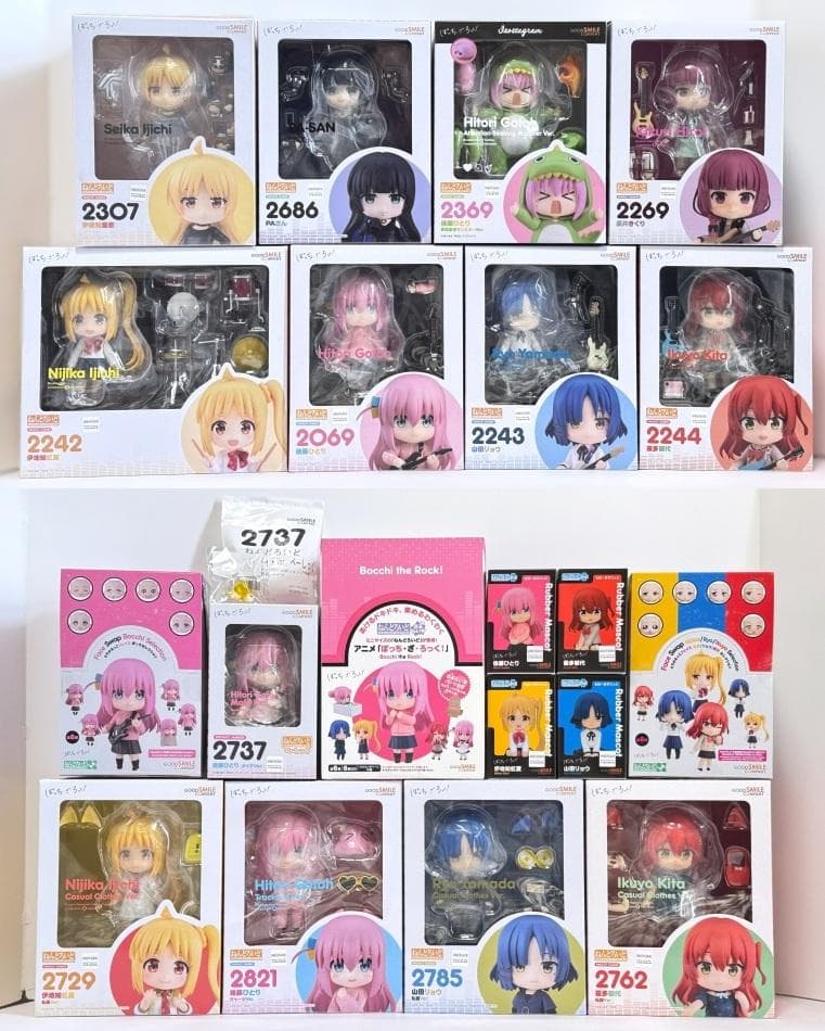 ぼっち・ざ・ろっく！ ねんどろいどシリーズ全種＋Re:結束バンド初回仕様限定盤