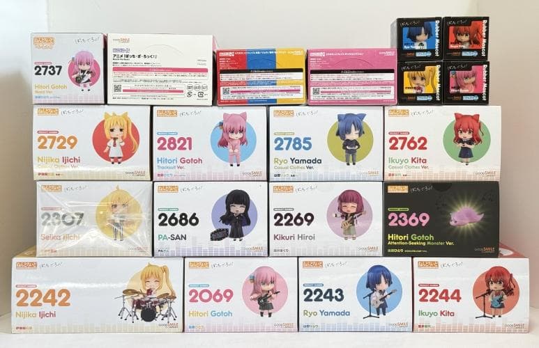 ぼっち・ざ・ろっく！ ねんどろいどシリーズ全種＋Re:結束バンド初回仕様限定盤
