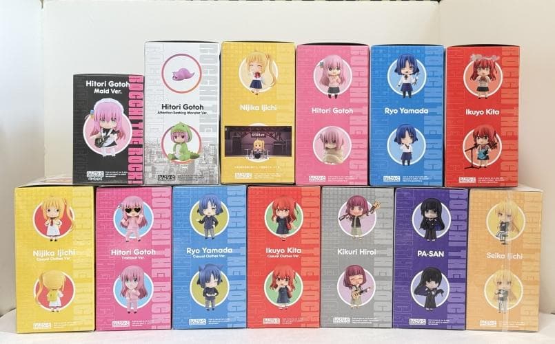 ぼっち・ざ・ろっく！ ねんどろいどシリーズ全種＋Re:結束バンド初回仕様限定盤