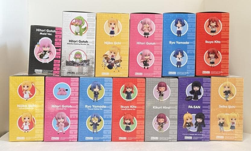 ぼっち・ざ・ろっく！ ねんどろいどシリーズ全種＋Re:結束バンド初回仕様限定盤