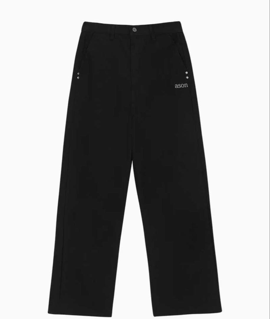 as on アズオン SMOG WIDE PANTS ワイドパンツ