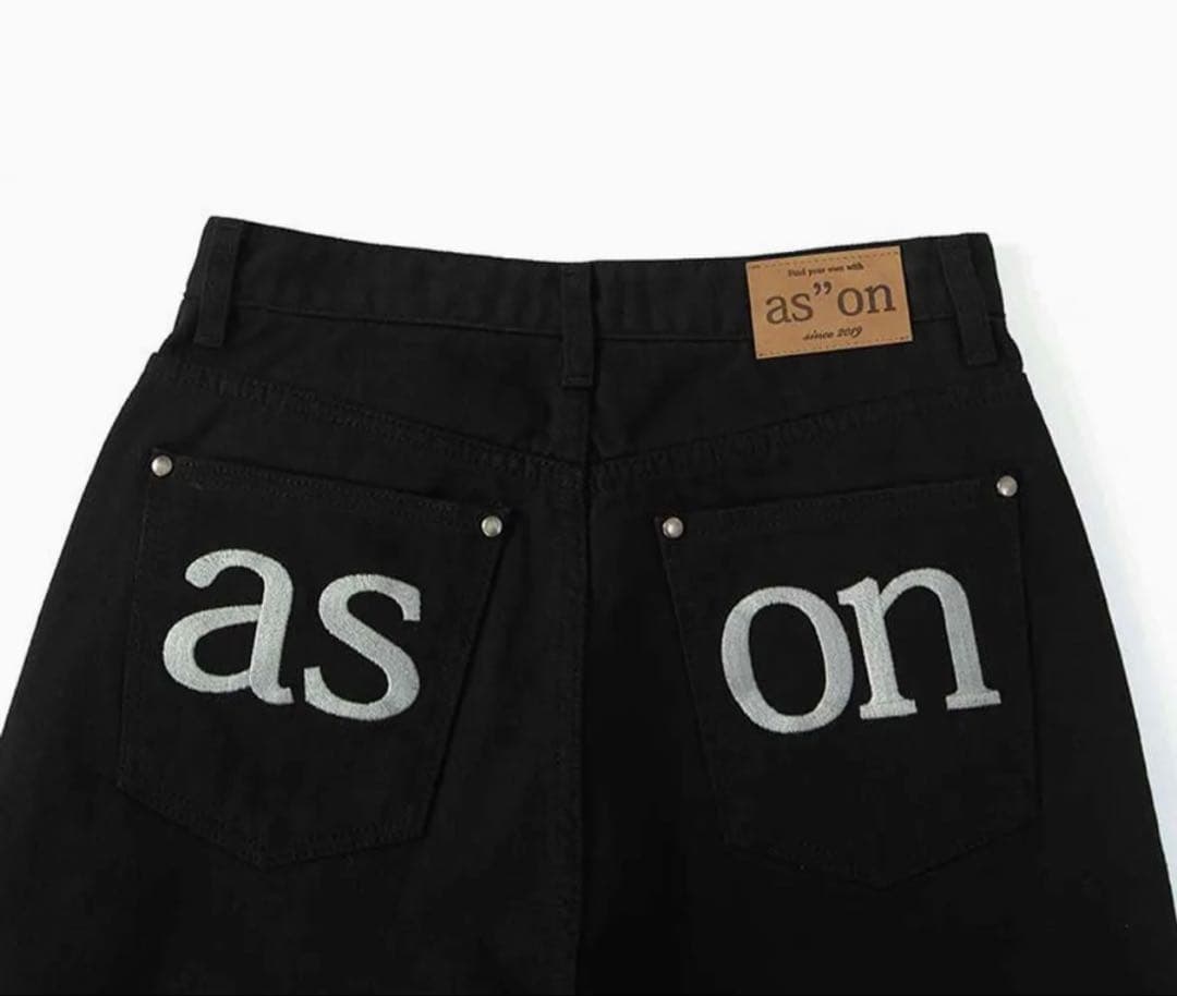 as on アズオン SMOG WIDE PANTS ワイドパンツ
