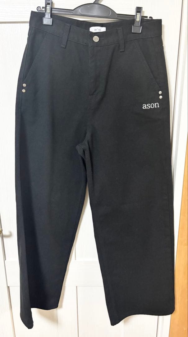 as on アズオン SMOG WIDE PANTS ワイドパンツ
