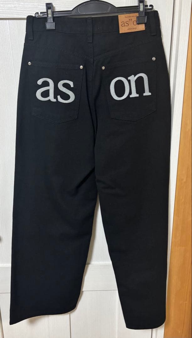 as on アズオン SMOG WIDE PANTS ワイドパンツ