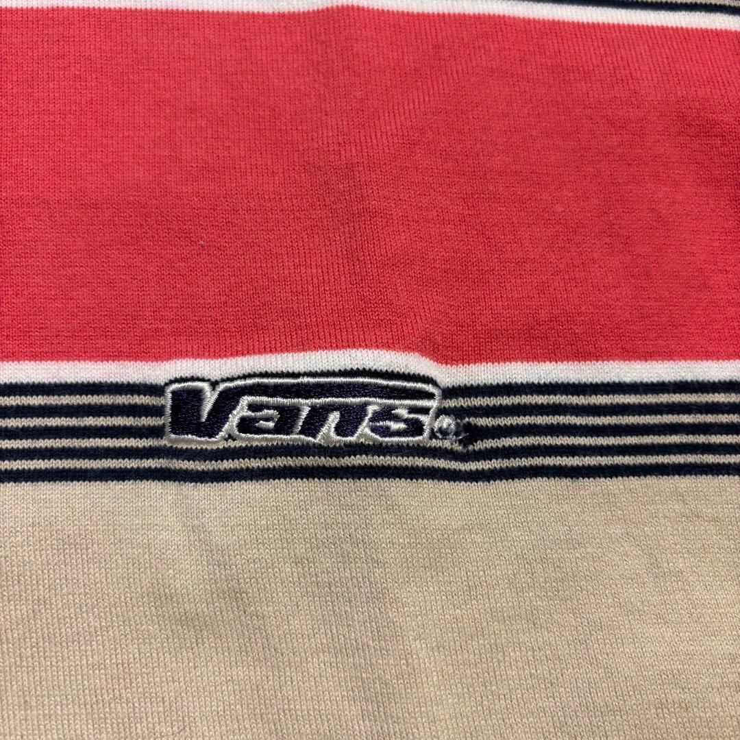 00s VANS USA製 ボーダー Tシャツ ヴィンテージ ビンテージ サーフ