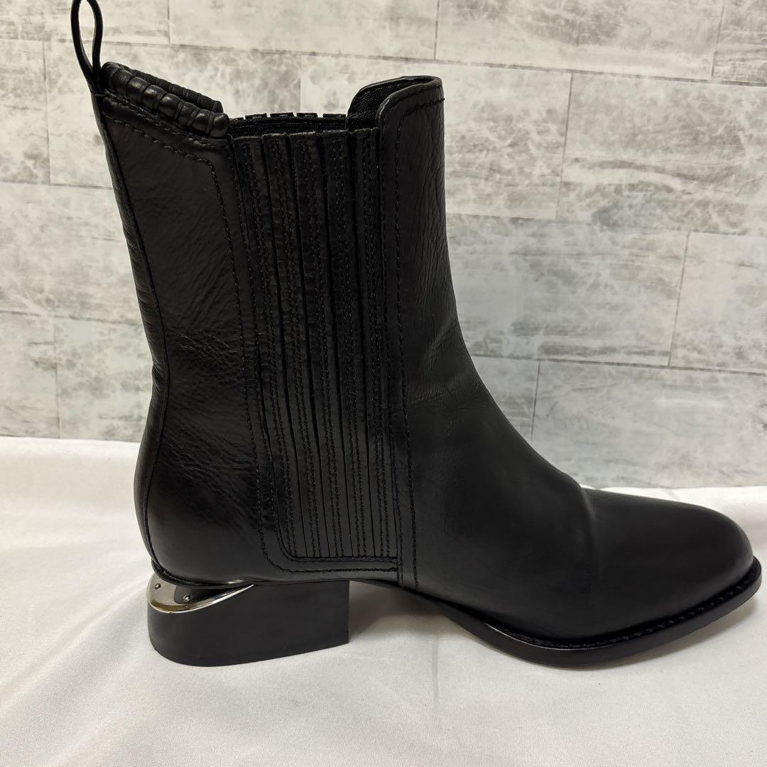 美品✨Alexander Wang サイドゴアブーツ　ブラック　チェルシーブーツ