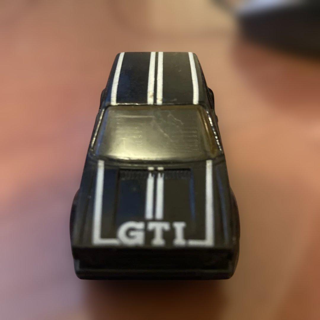 MC TOY GTI 　フォルクスワーゲン ミニカー ブラック　マカオ製