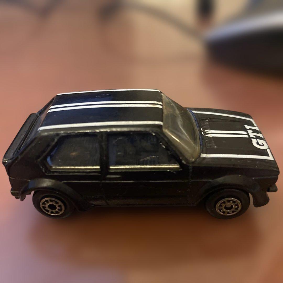 MC TOY GTI 　フォルクスワーゲン ミニカー ブラック　マカオ製