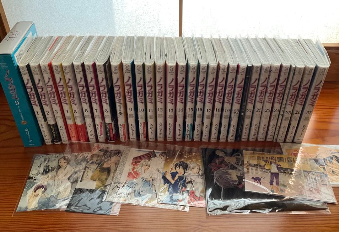 ノラガミ　全巻+拾遺集セット　単行本　全27巻　ほぼ初版帯付き　あだちとか