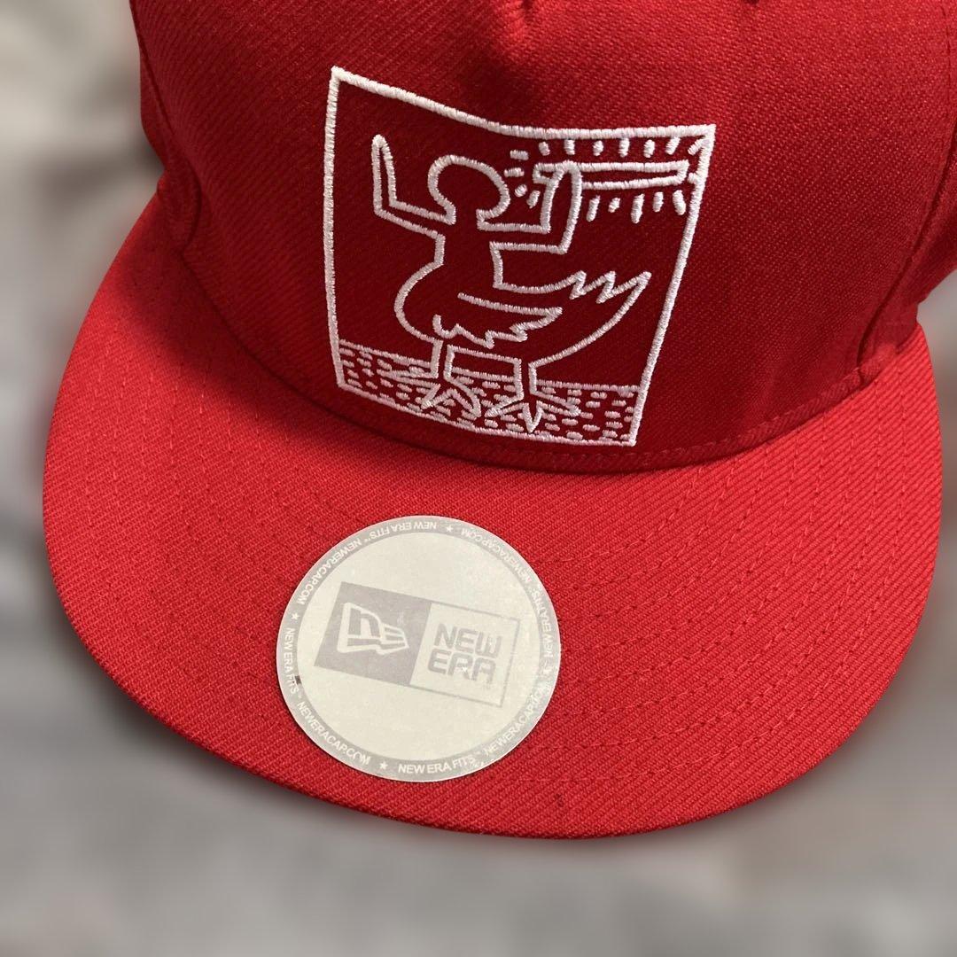 Supreme × New Era ニューエラ キースヘリング スナップバック