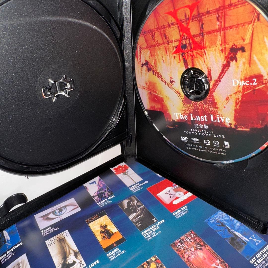 X JAPAN THE LAST LIVE 完全版初回限定コレクターズBOX