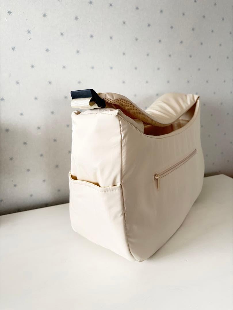 【定価20,000円／ほぼ未使用】MINIMEスリングキャリー M アイボリー