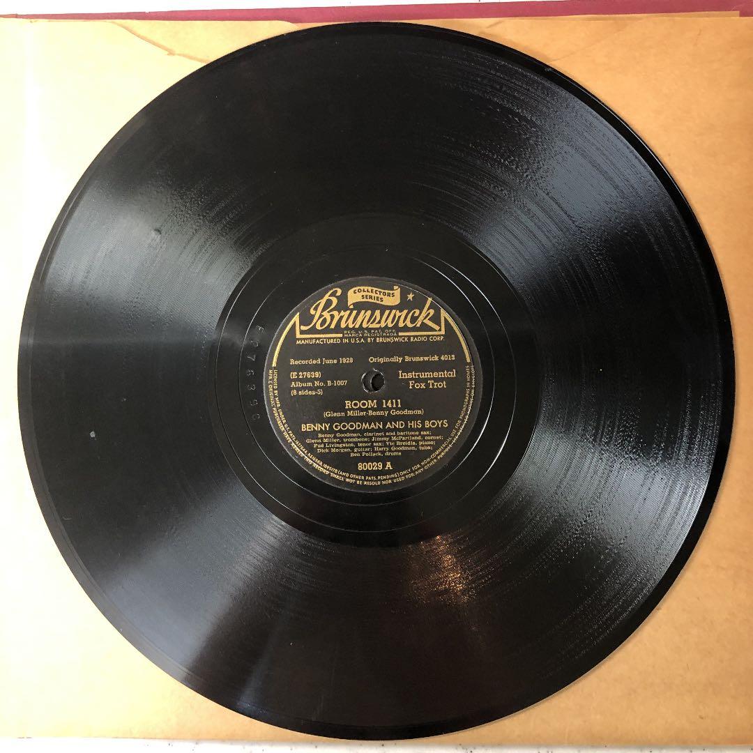 貴重！4枚組 BENNY & GLENN ライナー付 78rpm 美品SP盤