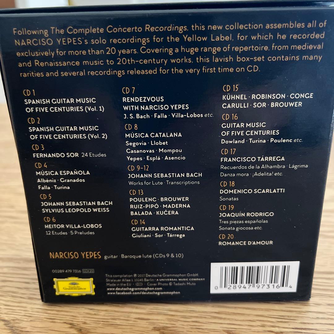 イエペス The Complete Solo Recordings 20CD