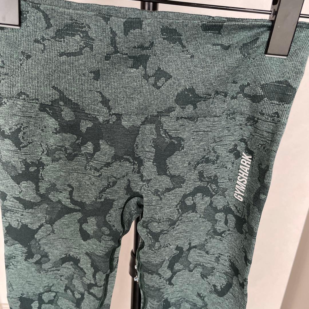  ジムシャークウェア セットアップレディース グリーン美品