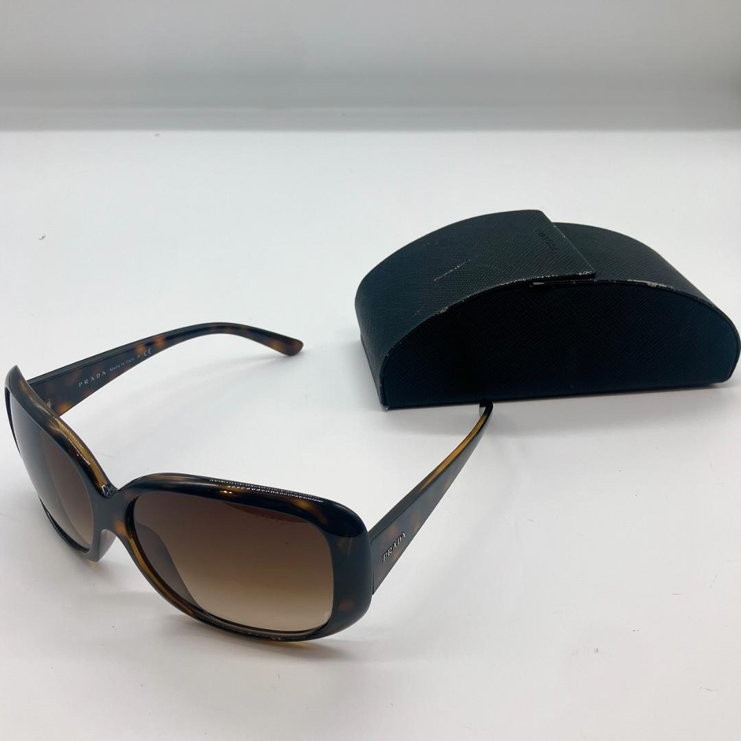 PRADA SPR 25N 61□13 2AU-6S1 べっ甲調 サングラス
