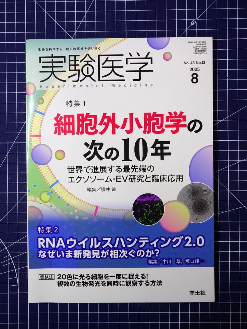 実験医学 2025年 月刊号 全12冊セット 羊土社