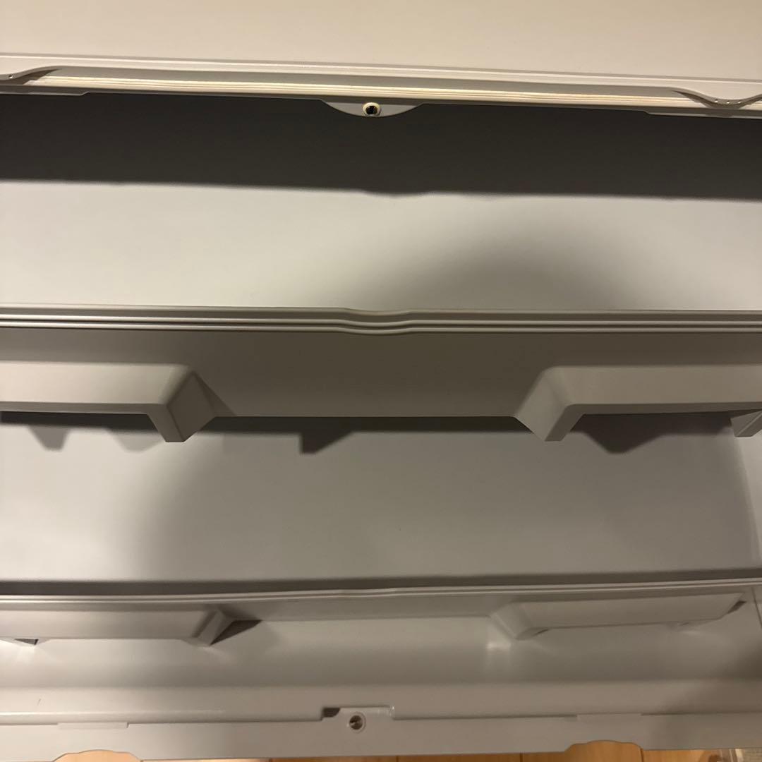 タッパーウェア　スーパーチェストワイド　浅型２段のタイプ　2セット