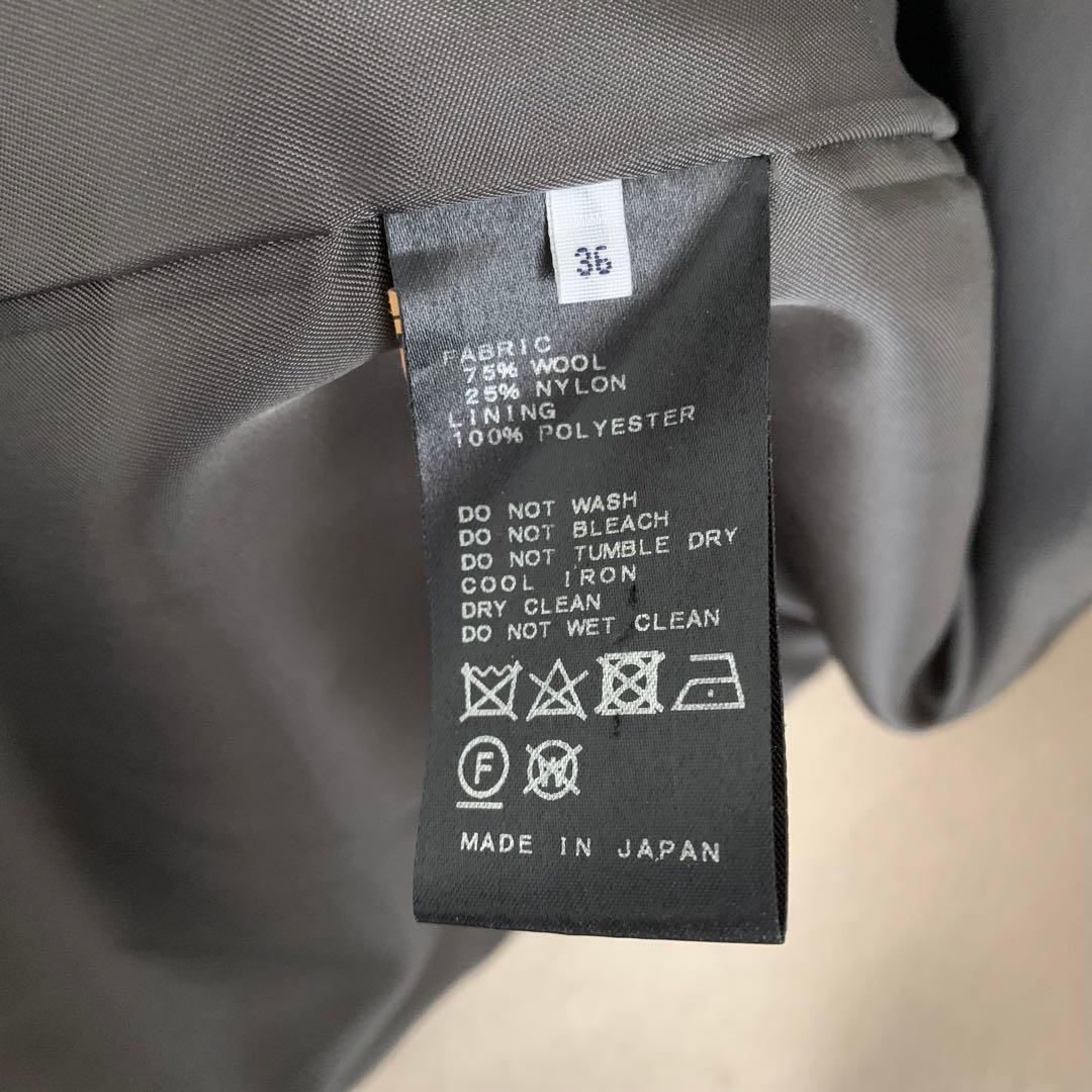 IENA MANTECO マンテコ ノーカラーコート