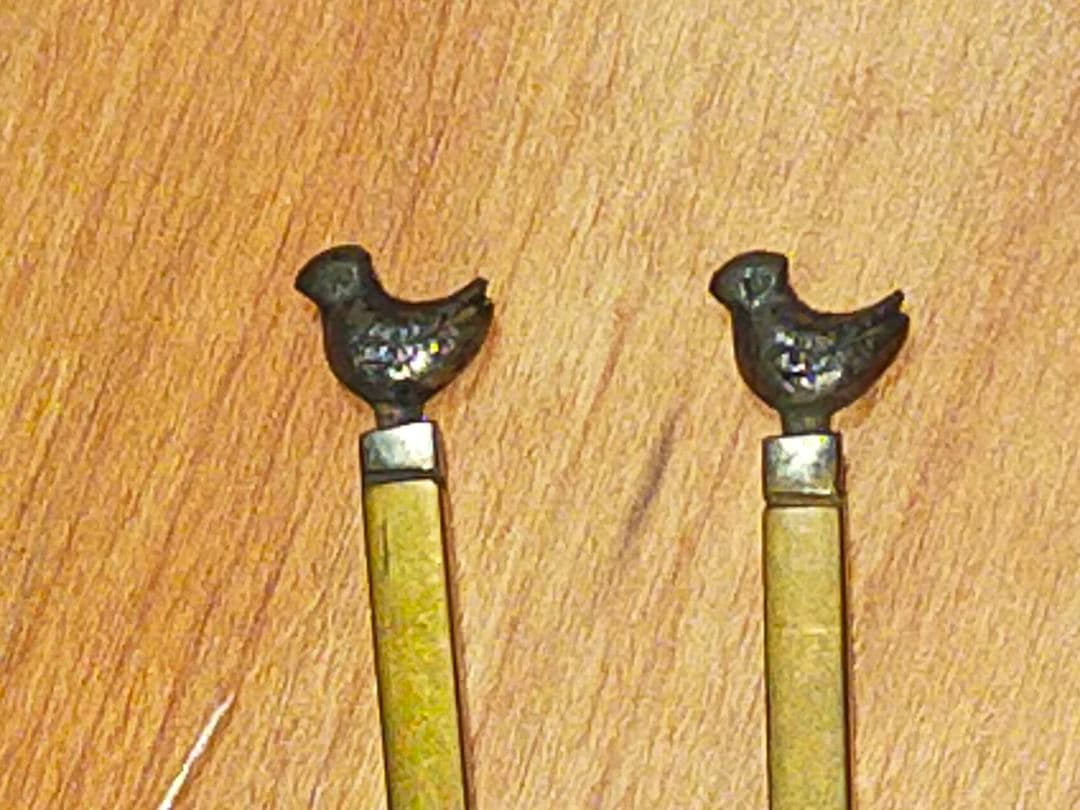 ♥値下げ！釜道具　灰匙　火箸　まとめて　茶道具　骨董　古玩