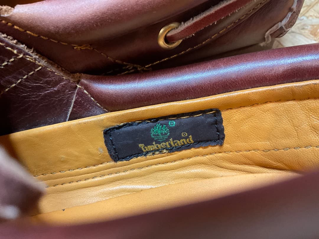 ティンバーランド 50009 3EYE LUG BOAT SHOE バーガンディ