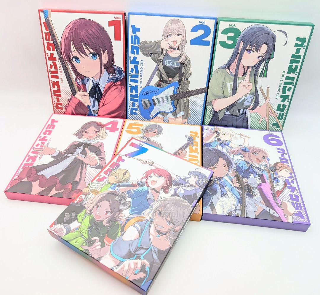 ガールズバンドクライ DVD 1〜7巻全巻セット ガルクラおてだま 豪華限定版②