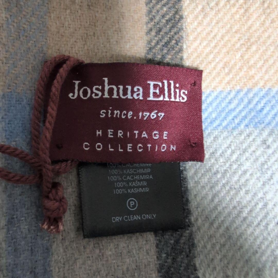新品　Joshua Ellis ジョシュアエリス カシミア マフラー