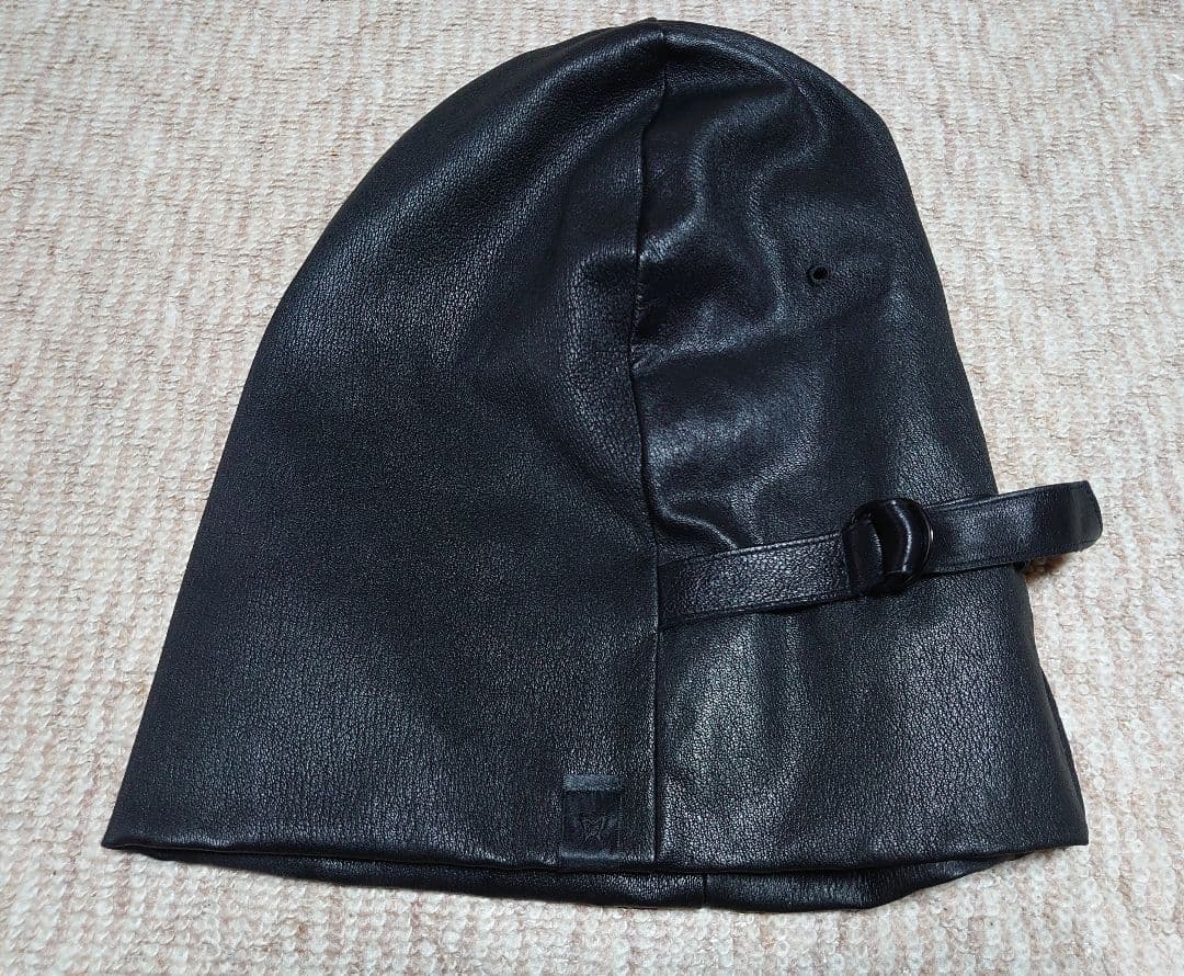 美品 キリュウキリュウ　Stretch Leather Cap レザーキャップ