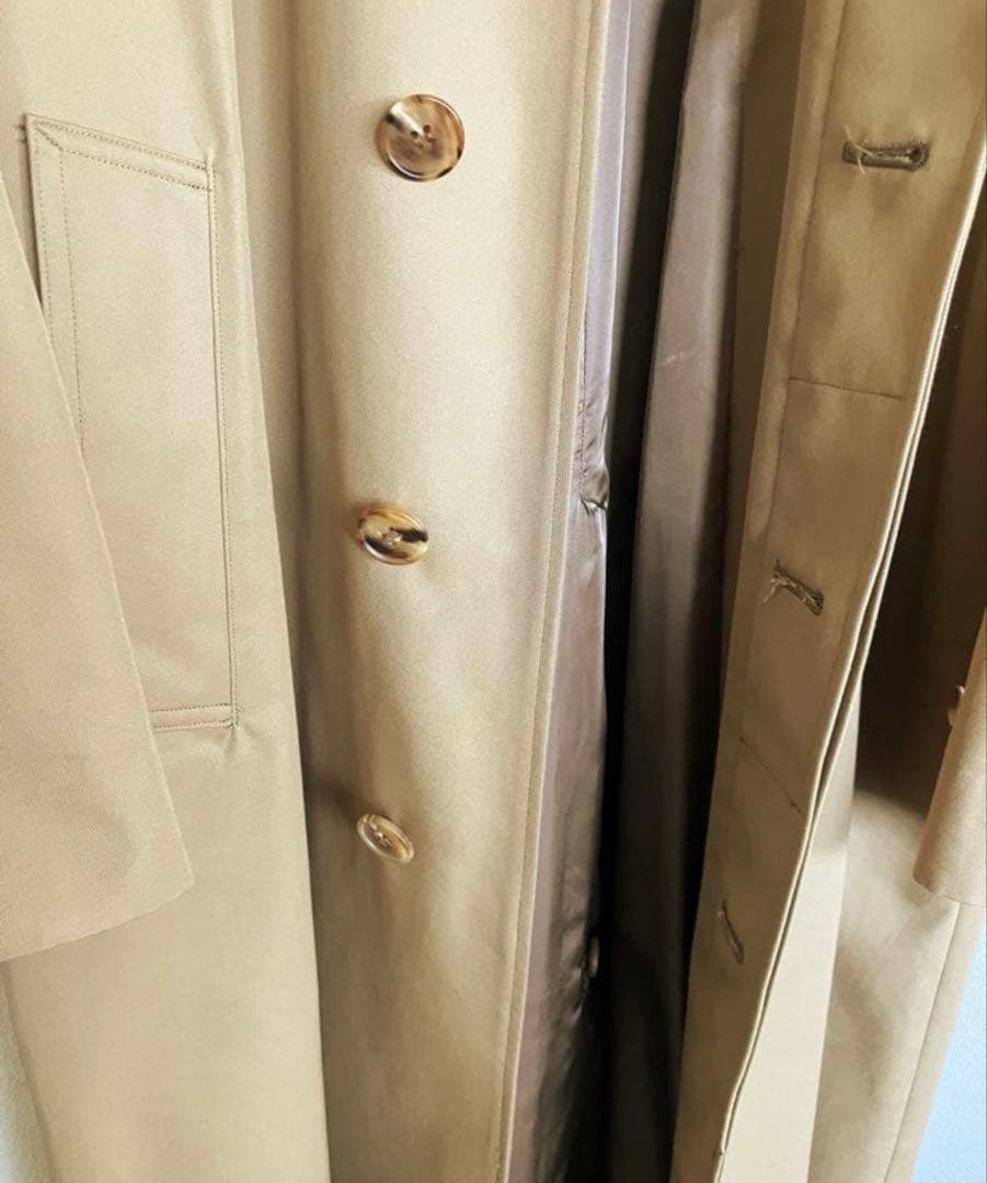 【即日発送】美品 leno&co ステンカラーコート 0