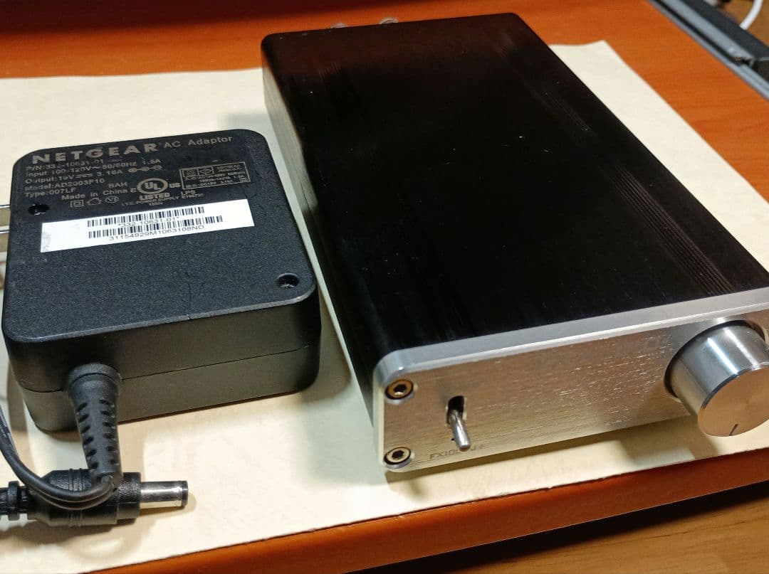 FX AUDIO FX1002J+ 本体　ACアダプタセット
