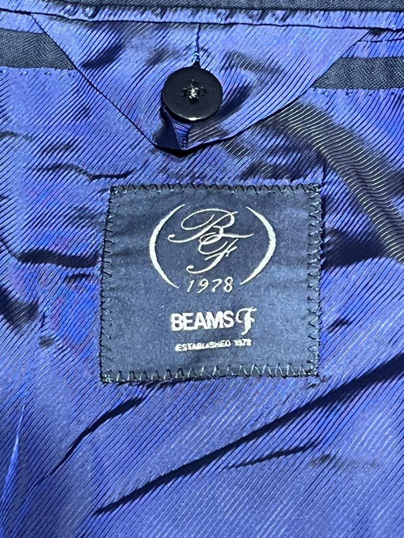 【最終価格】春夏 美品値下不可beamsf ネイビーブレザー