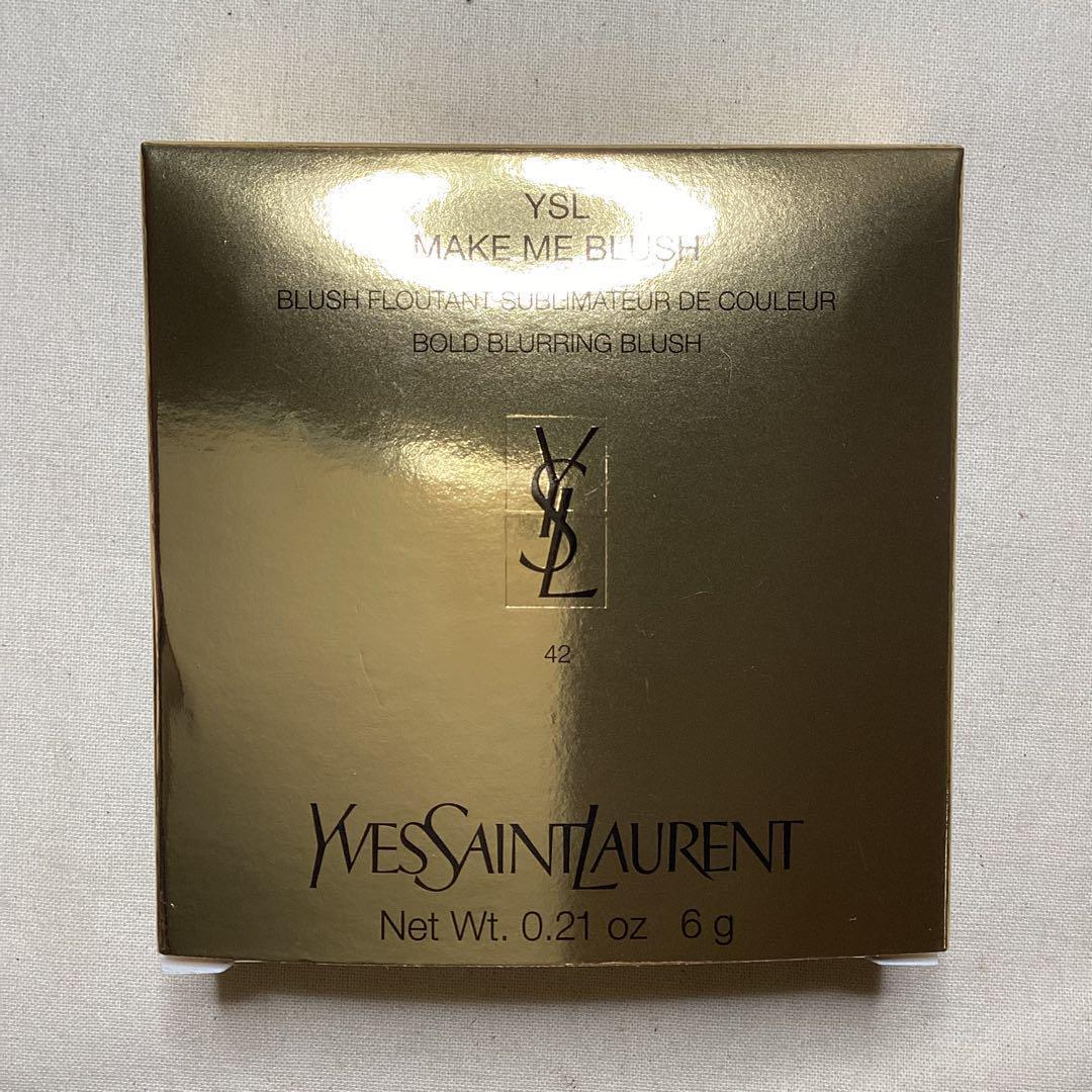 ◆新品◆　YSL メイクミーブラッシュ パウダー　42　ベビードールピンク