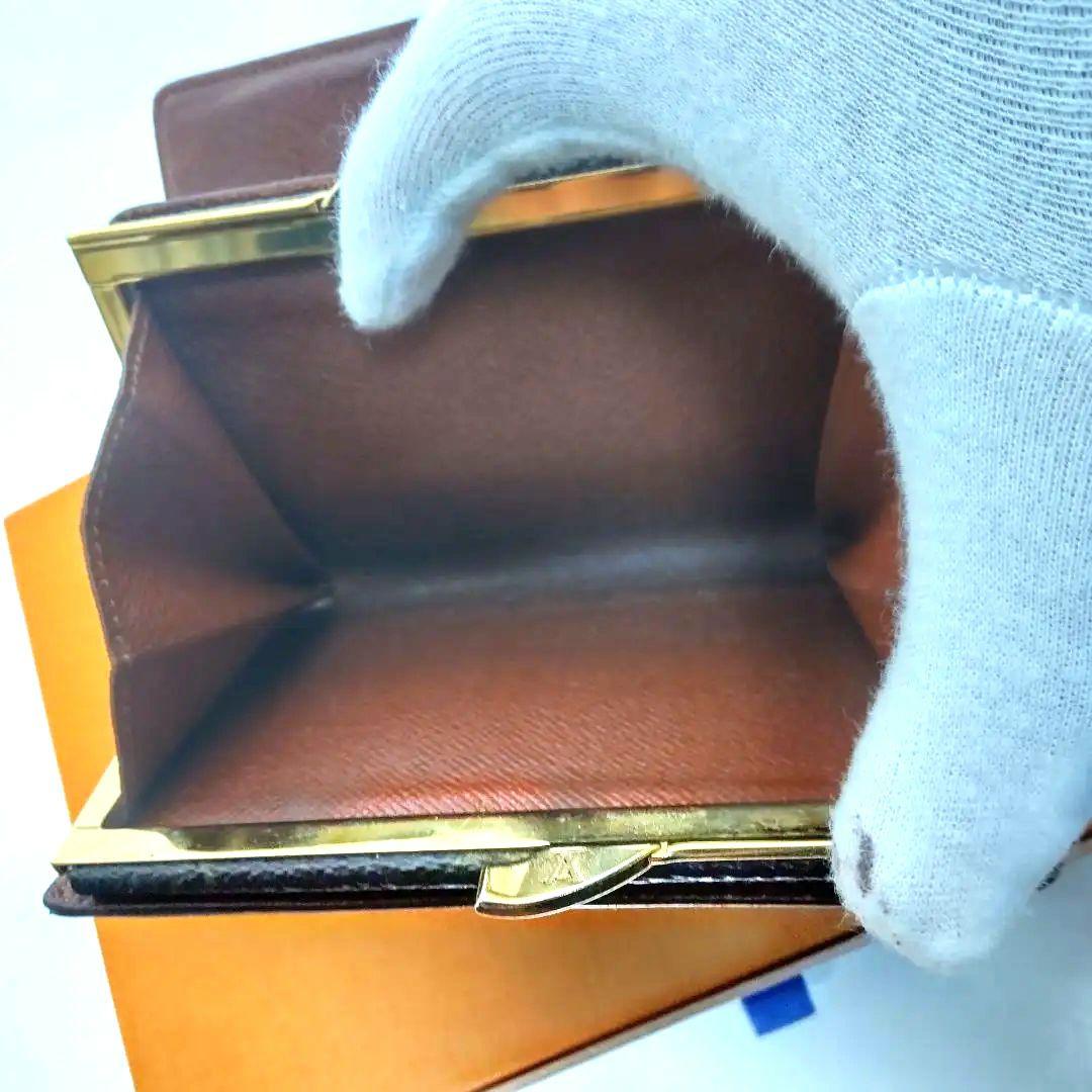 美品✨️モノグラム ポルトフォイユ　ヴィエノワ　二つ折り　がま口　財布