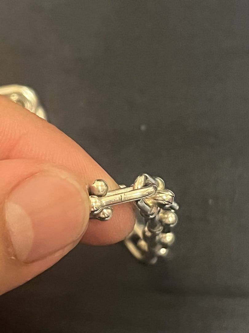 Tiffanyハードウェア グラジュエイテッドリンクネックレスSilver925