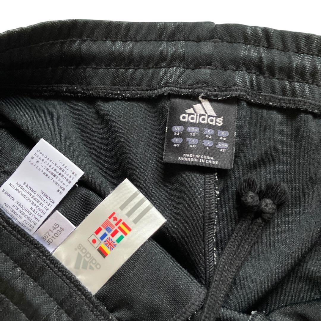 00s old adidas Lサイズ バギートラックパンツ 極太ジャージY2K