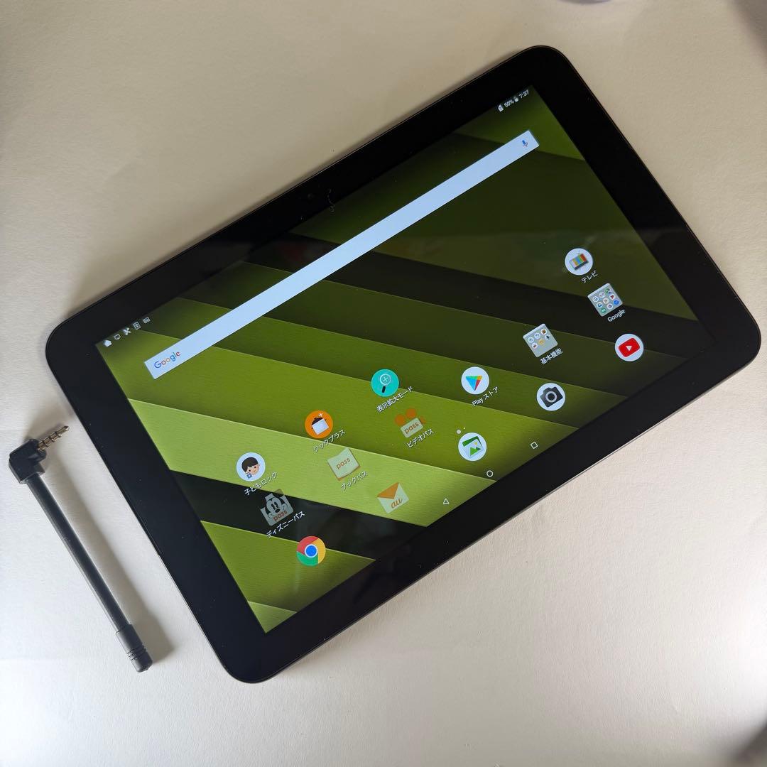 【即日発送】【防水お風呂テレビ、動画タブレット】Qua tab QZ10
