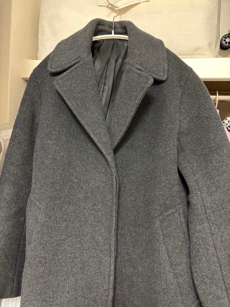 Theory Project ダークグレー チェスターコート サイズS