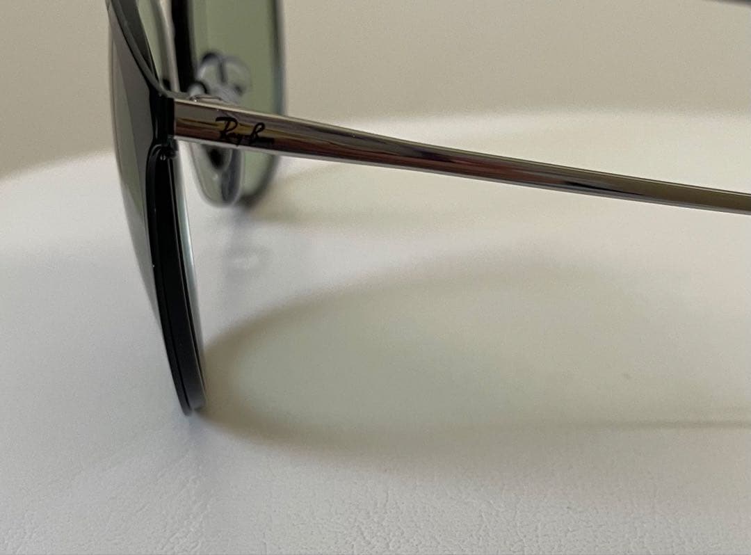 Ray-Ban RB3539 9268/2 54エリカメタルライトグリーン極美品