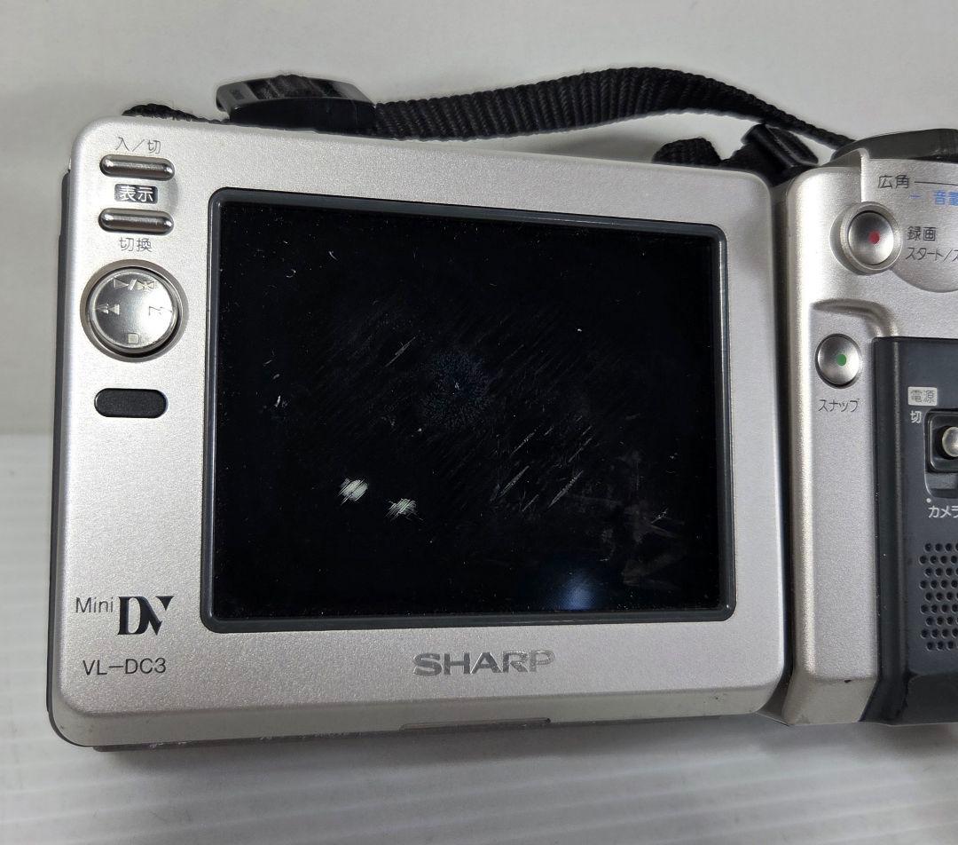 ジャンク品 SHARP デジタルビデオカメラ DV-DC3 本体