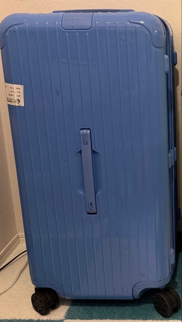 【正規品】RIMOWA リモワ トランクプラススーツケース ブルー
