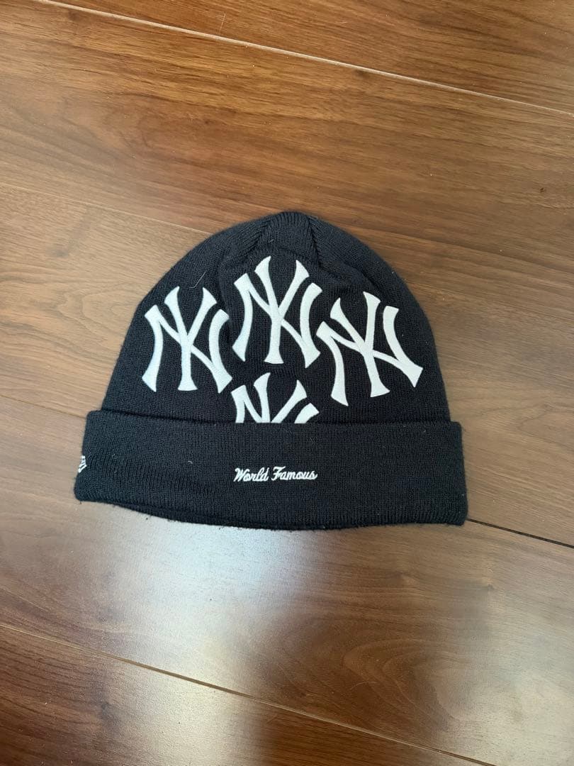 Supreme new era コラボ　ニット帽