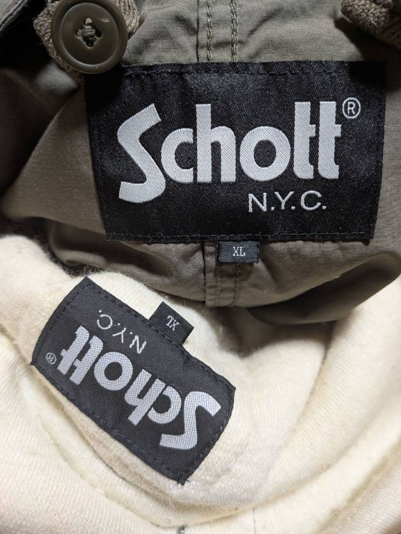 schott M-51モッズコートシェルパーカー avirex ヒューストン