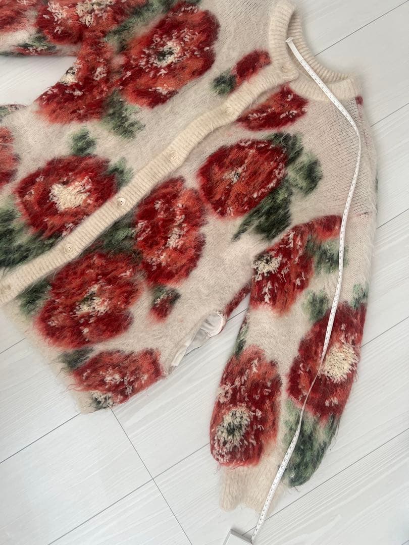 【クリーニング済】VERONICAJACQUARDKNIT CARDIGAN
