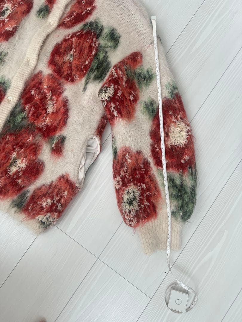 【クリーニング済】VERONICAJACQUARDKNIT CARDIGAN