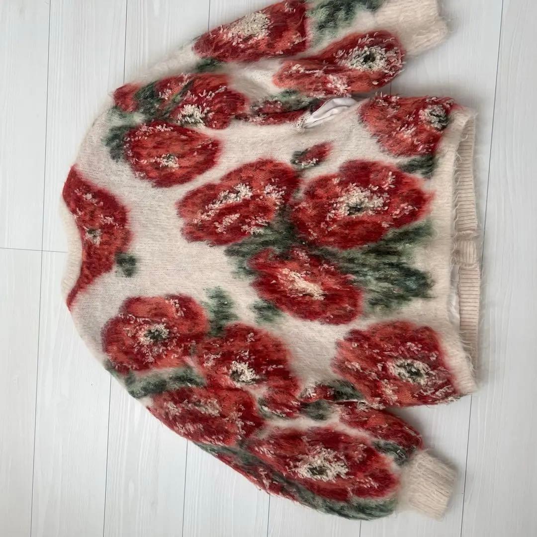 【クリーニング済】VERONICAJACQUARDKNIT CARDIGAN