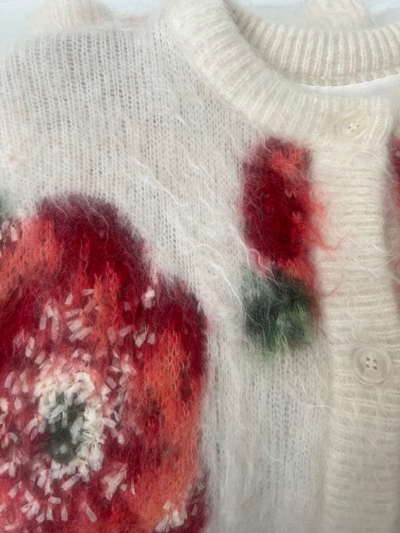 【クリーニング済】VERONICAJACQUARDKNIT CARDIGAN